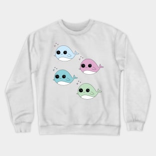 Pack of Cute Whale Kawaii Crewneck Sweatshirt